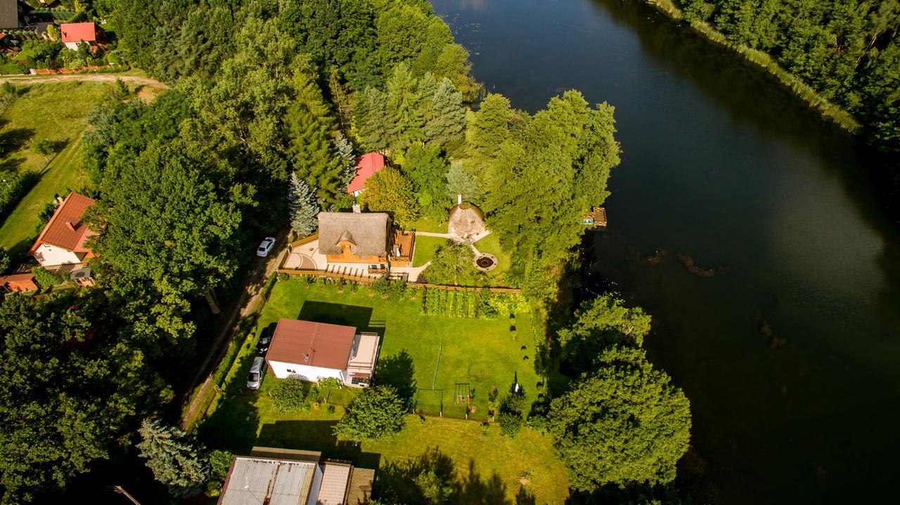 Villa Dom Jeziorna Lubiatów Exterior foto